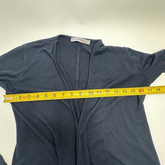 Womens Cardigan 2 Quinze Heures Paris Trente Blue France Long Lightweight - Picture 4 of 8